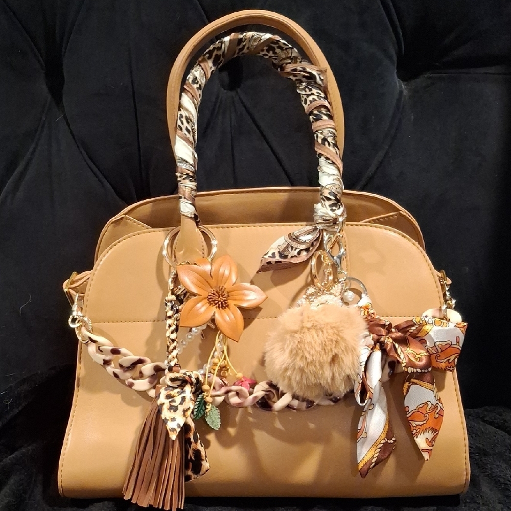Tote Bag With Charms